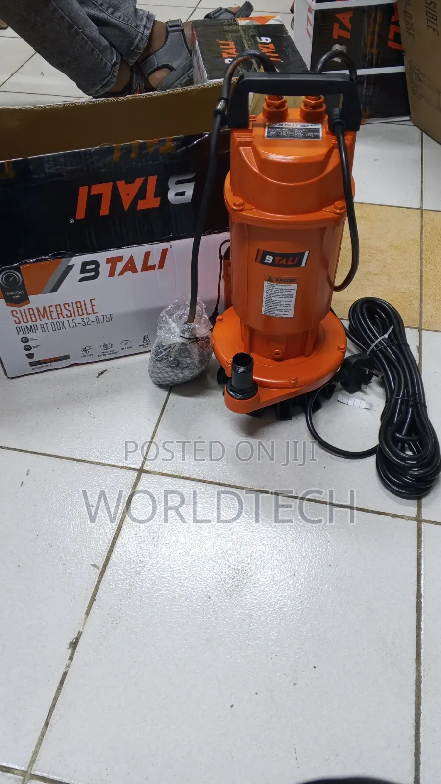 1hp Btali Electric Submersible Water Pump/1hp 32m Head Btali Waterpump