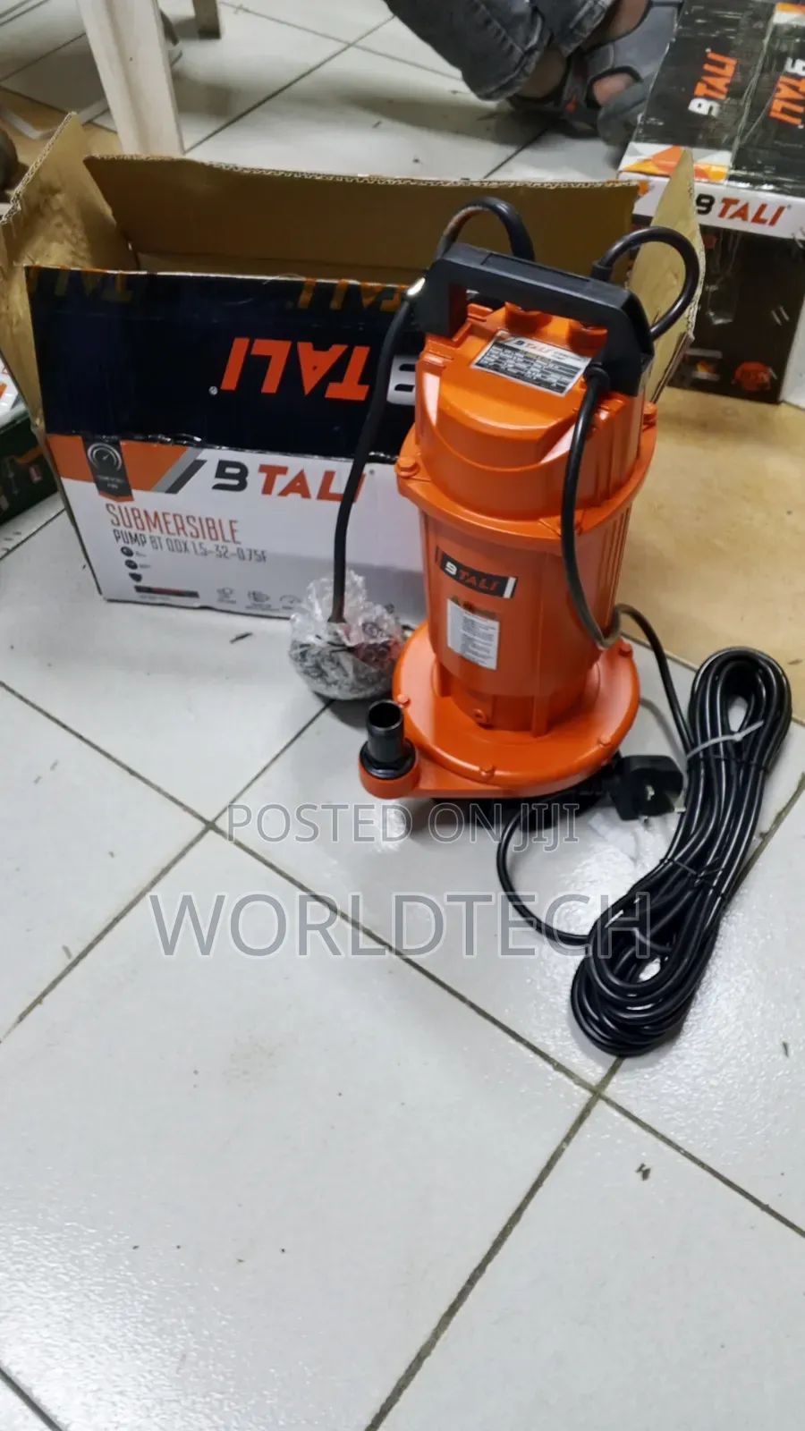 1hp Btali Electric Submersible Water Pump/1hp 32m Head Btali Waterpump