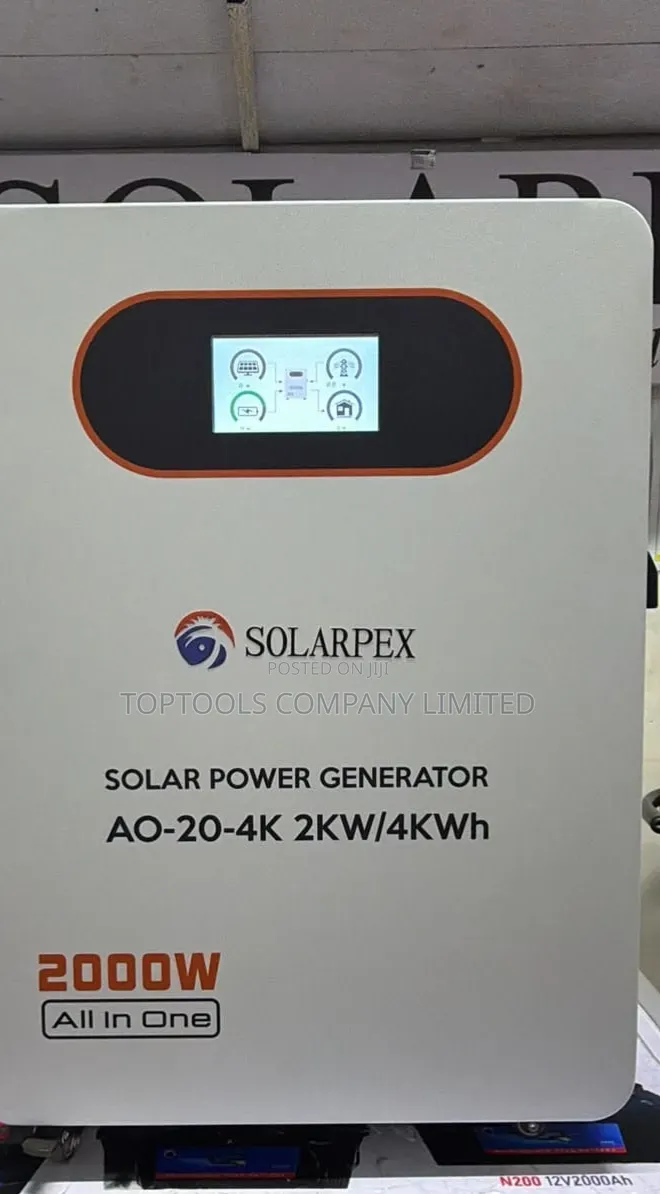 Solarpex Backup Power Station(battery+inverter)2000w/4kwh