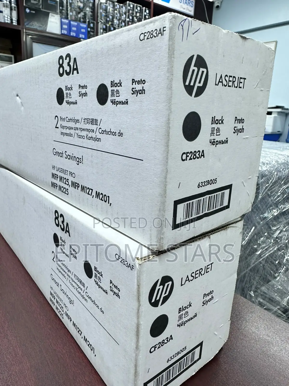 HP 83a Black Toner Cartridge (Cf283a) Fast