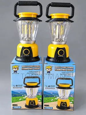 Solar Rechargeable Emergency Camping Lantern Mountain Tiger ST6055W