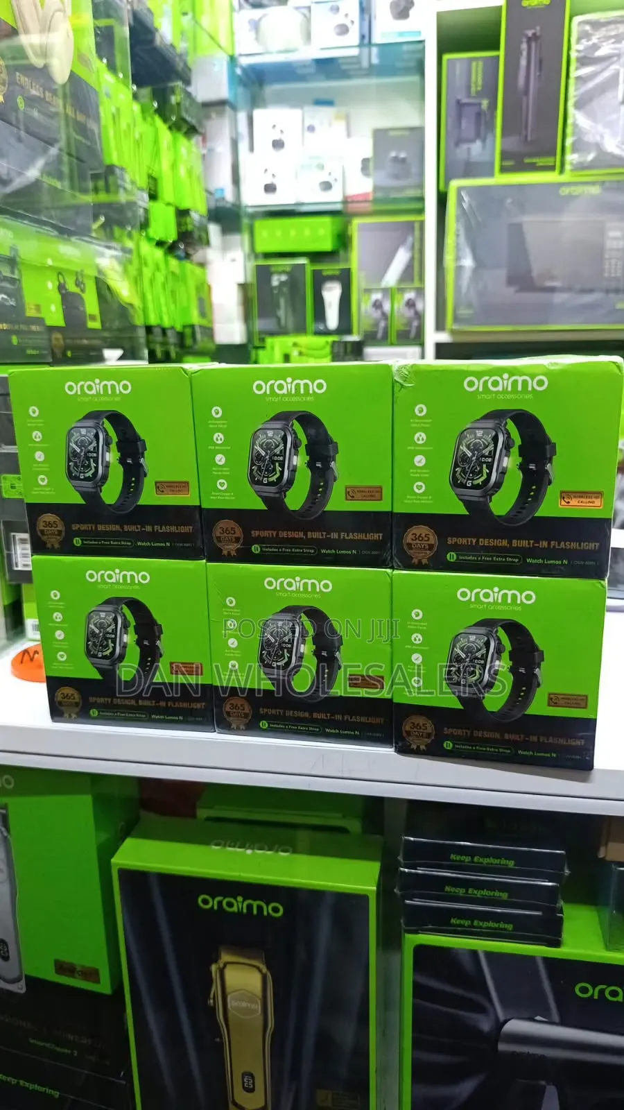 Oraimo Watch Lumos N 2.01'' HD Display IP68 Smart Watch