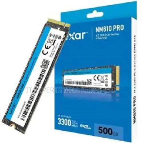 Lexar NM610 PRO 500GB M.2 NVMe PCIe Gen3x4 Internal SSD