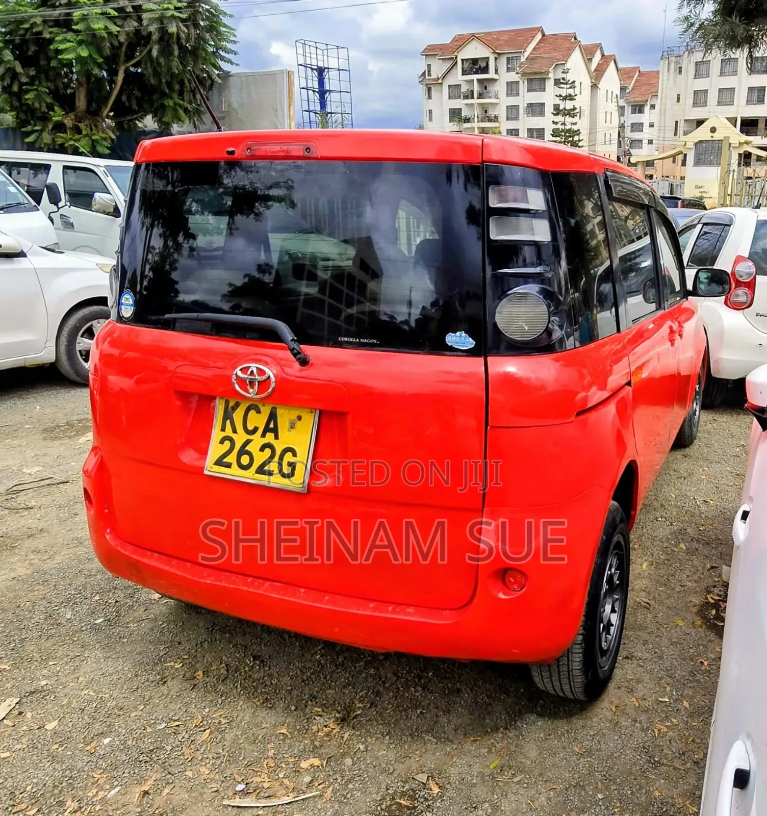 Toyota Sienta 1.5 AWD 2007 Red