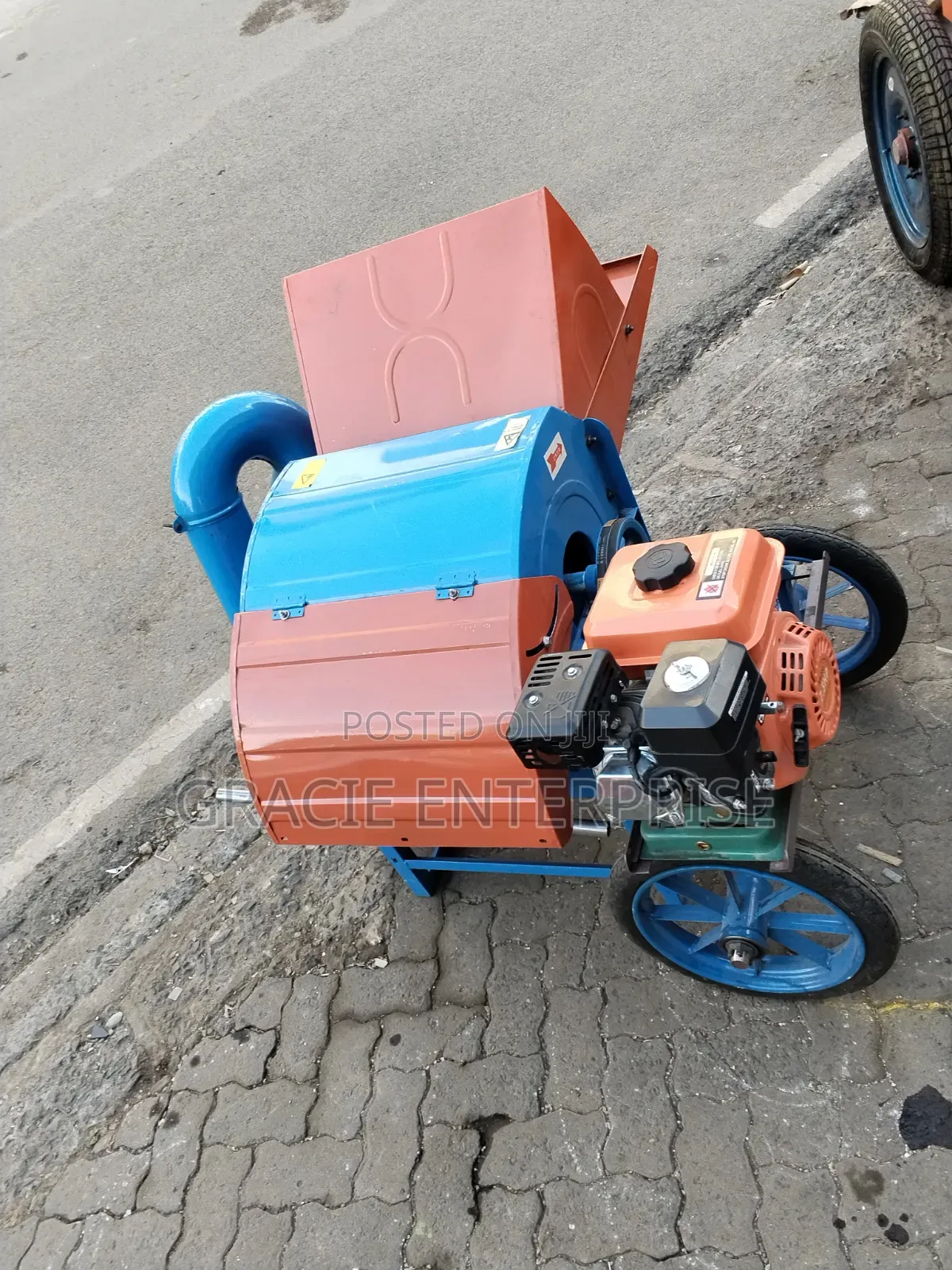 Portable Grain Thresher, Agricultural Thresher for Maize
