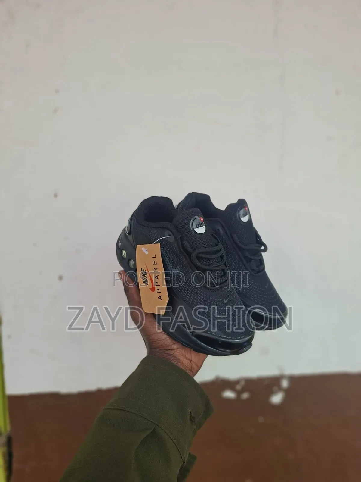 Nike Airmax Dn Kids Triple Black
