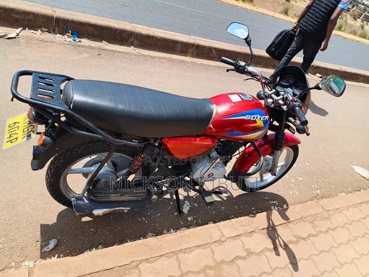Bajaj Boxer 125 2025 Red