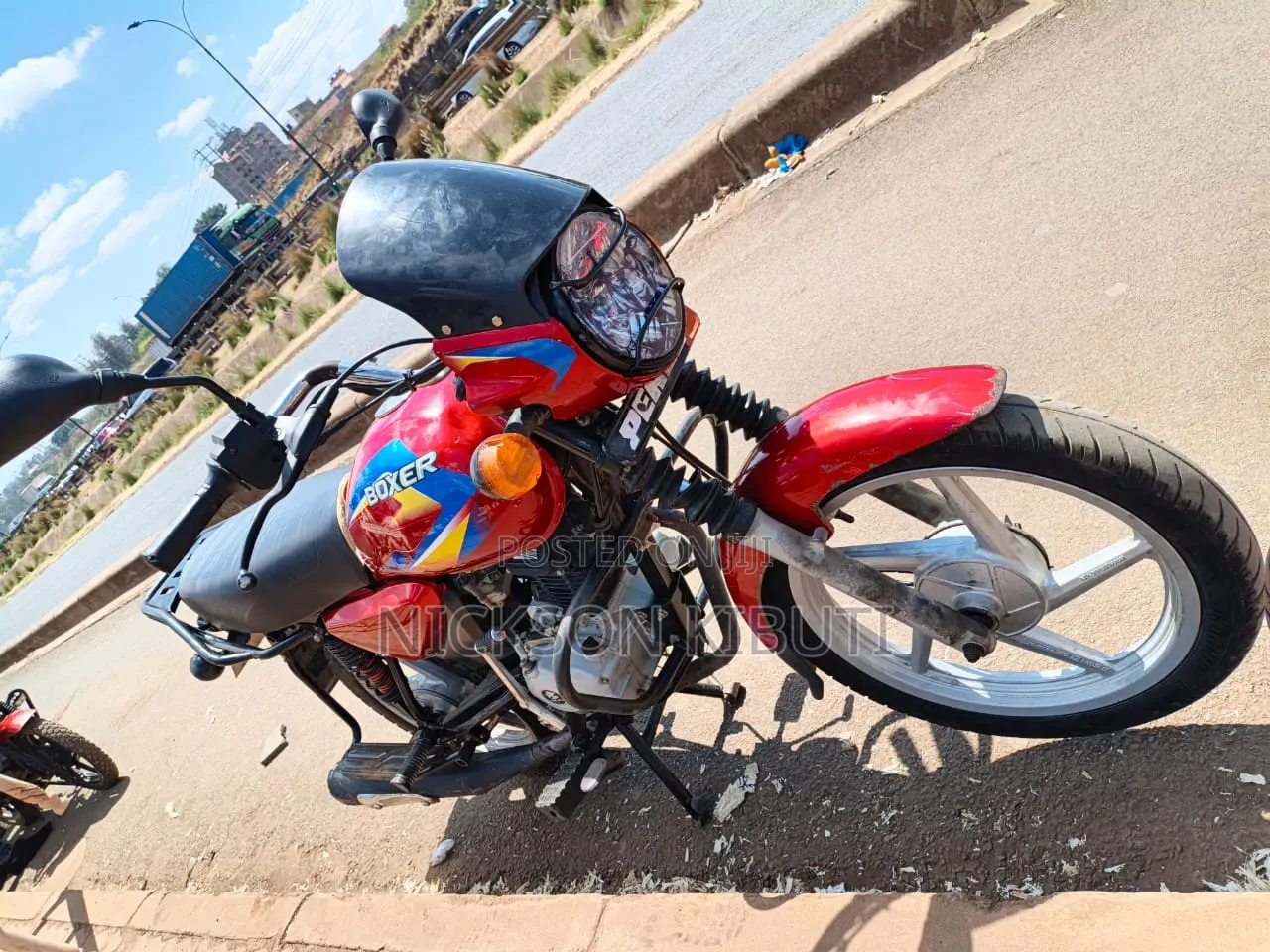 Bajaj Boxer 125 2025 Red