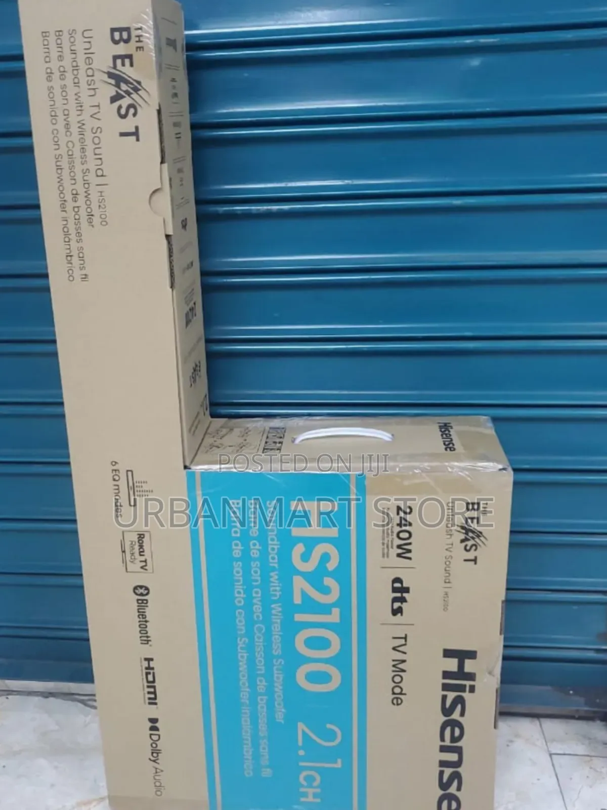 Hisense 240W Home Theatre Soundbar HS2100