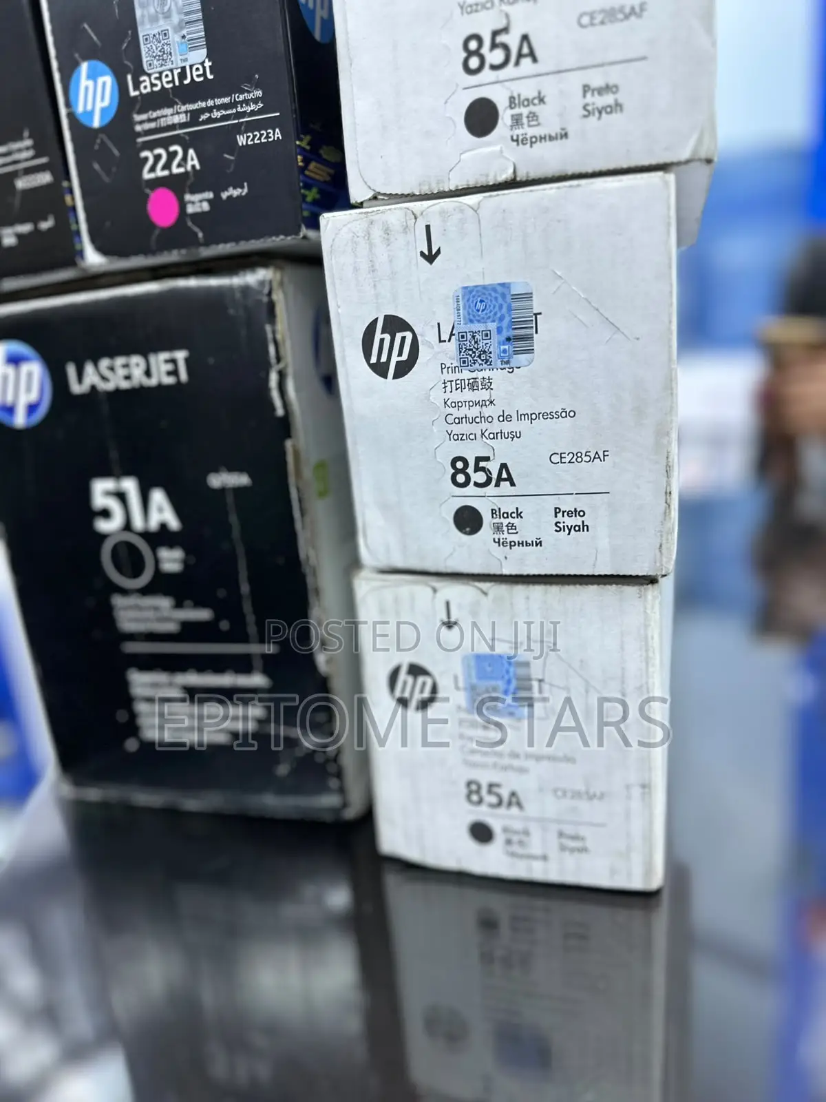 HP 85A Black Toner Cartridge Needed