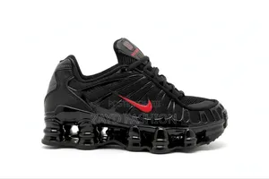 Nike Shox TL Black Tick Red