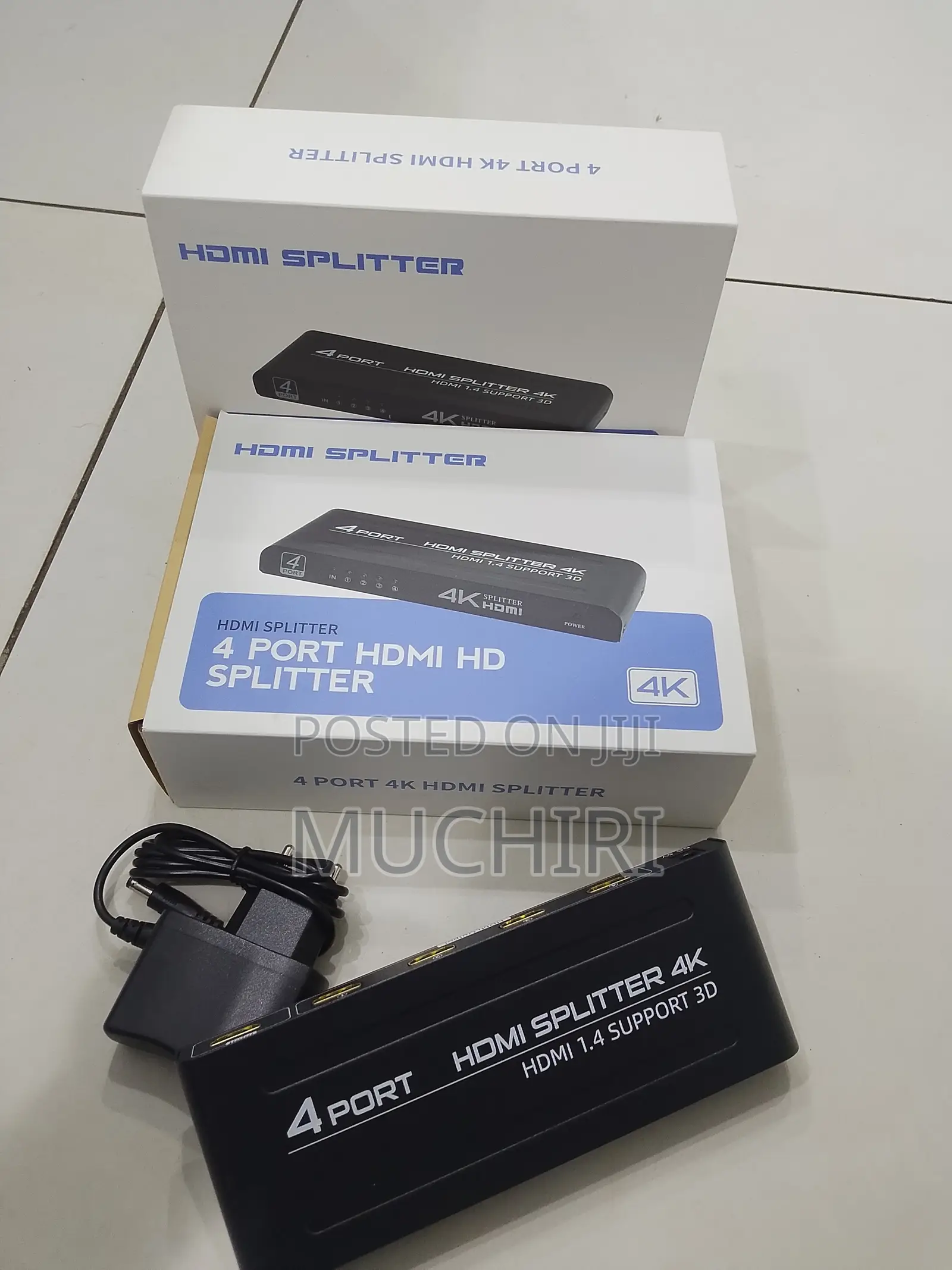 4-Port 4K HDMI Splitter High Resolution