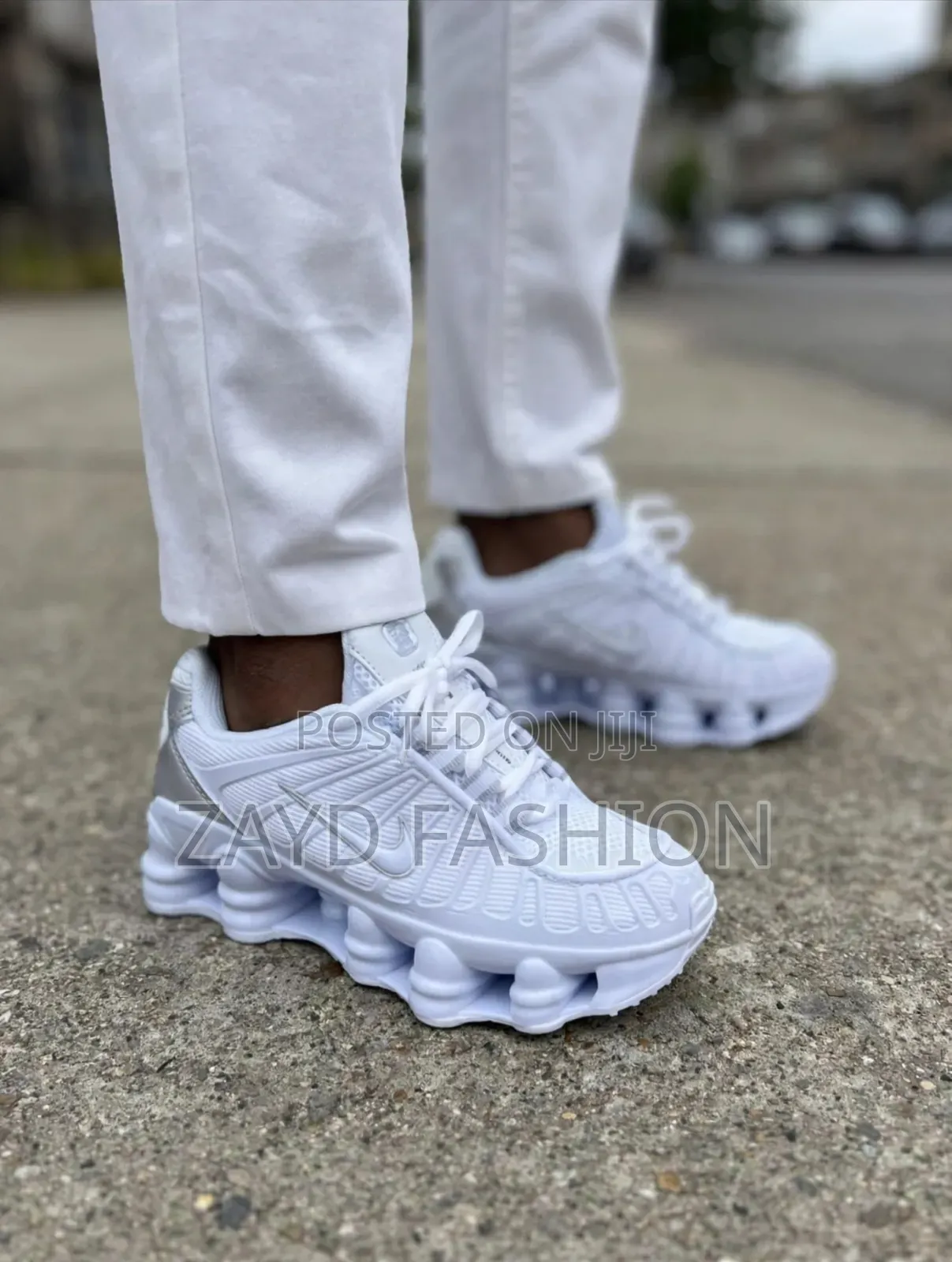 Nike Shox TL Kids White