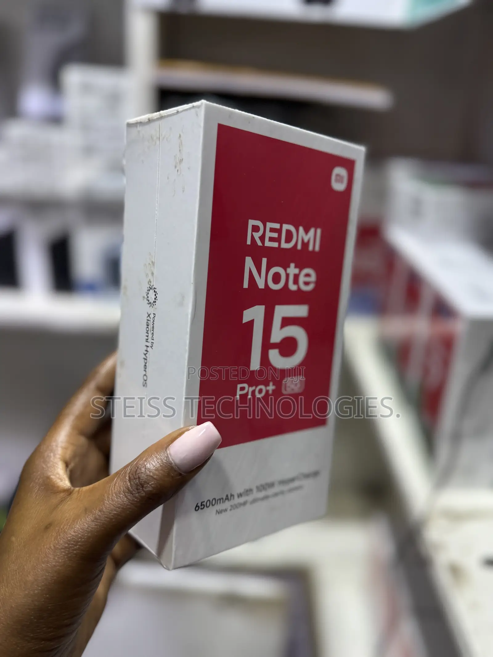 New Xiaomi Redmi Note 15 Pro+ 512 GB Black