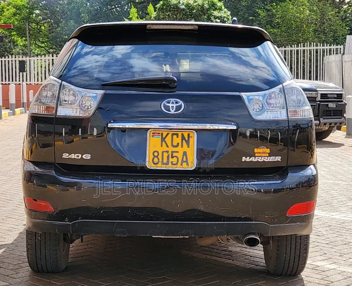 Toyota Harrier 2012 Burgundy