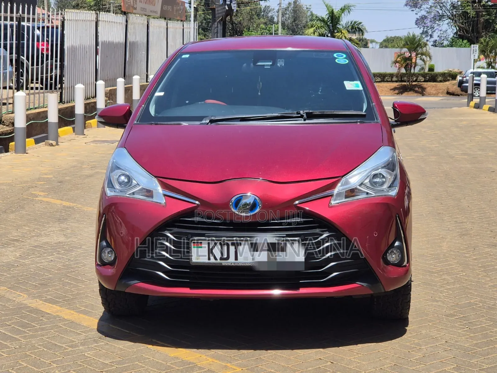 Toyota Vitz 2019 Red