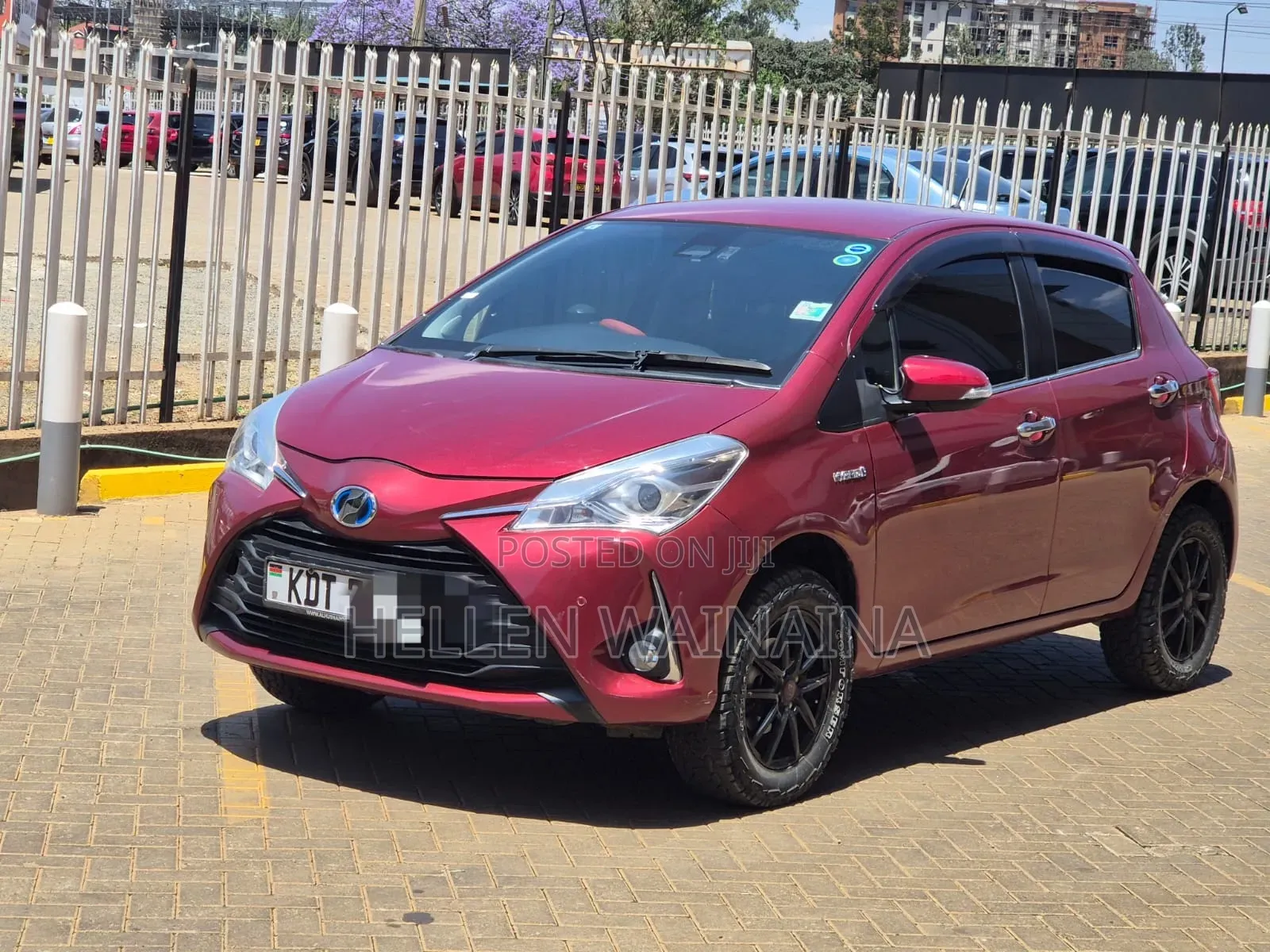 Toyota Vitz 2019 Red