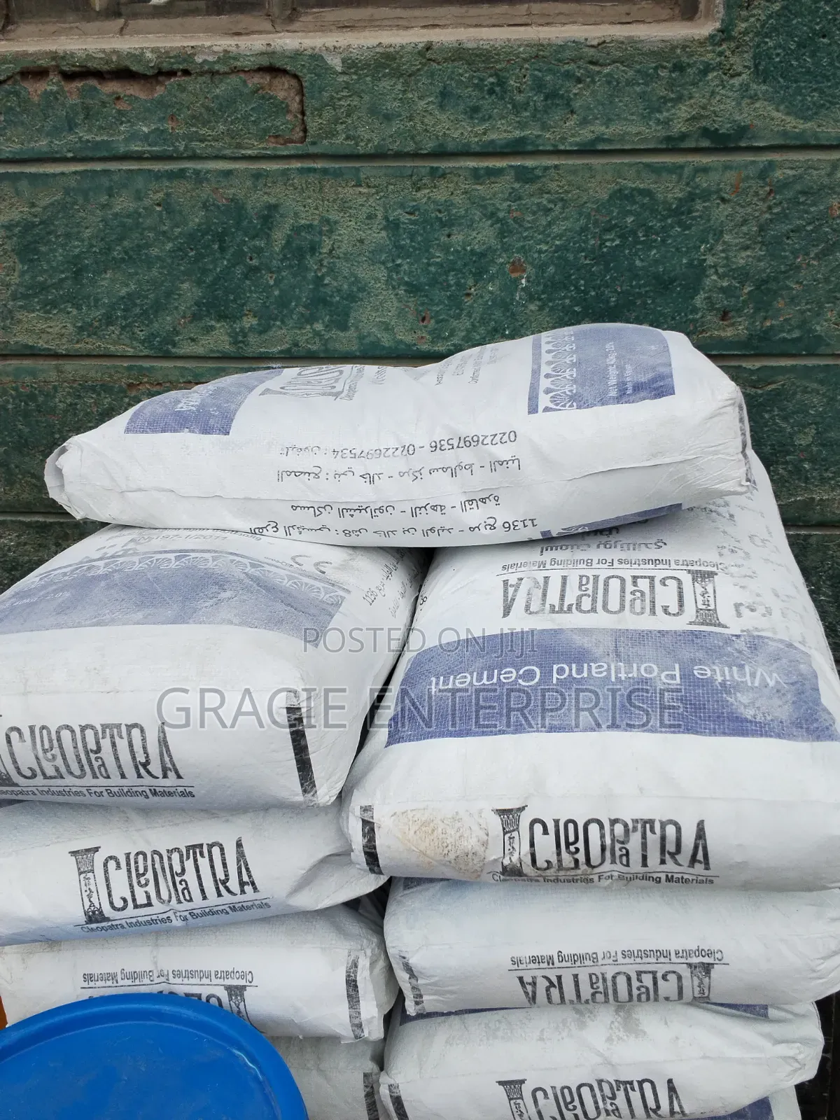Building White Cement 40kgs, Cleopatra 52.5N