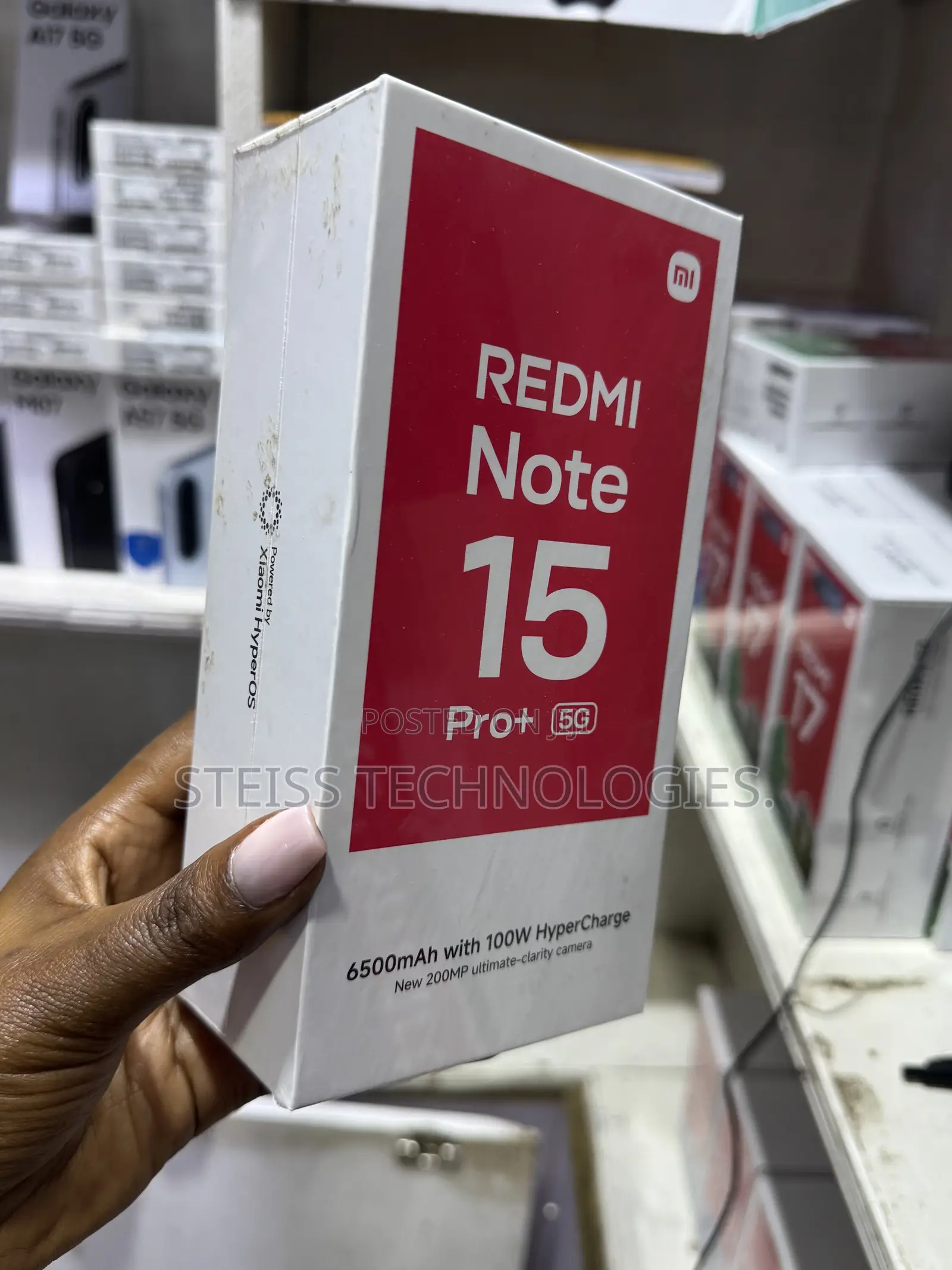 New Xiaomi Redmi Note 15 Pro+ 512 GB Black
