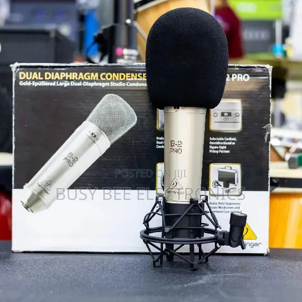 Behringer B-2 PRO Large Dual-Diaphragm Studio Condenser Microphone