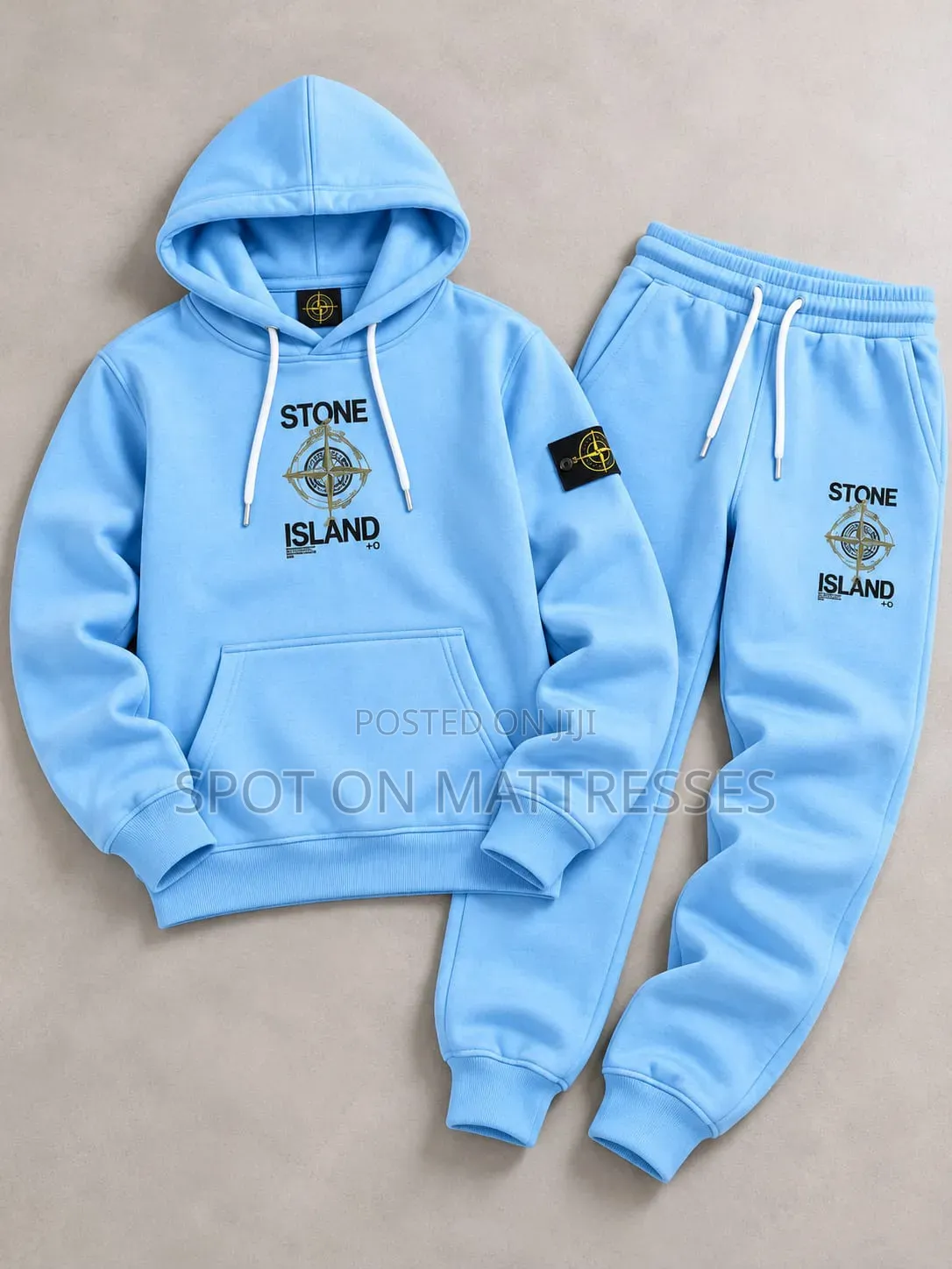 Elegant Tracksuits for the Boys. Sky Blue & Light Grey. Ages 2-16yrs.