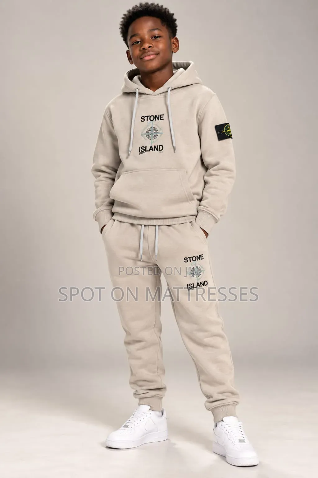 Elegant Tracksuits for the Boys. Sky Blue & Light Grey. Ages 2-16yrs.