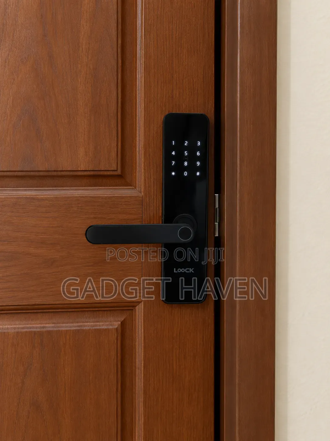 Biometric Door Lock With Fingerprint, Smartphone App and Pin Unlock