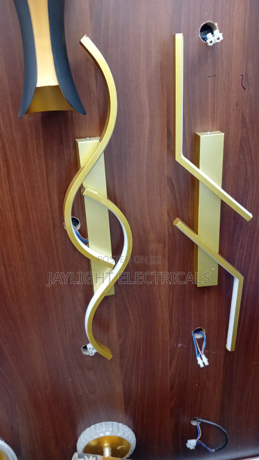 Wall Light Gold Body 3 Colours