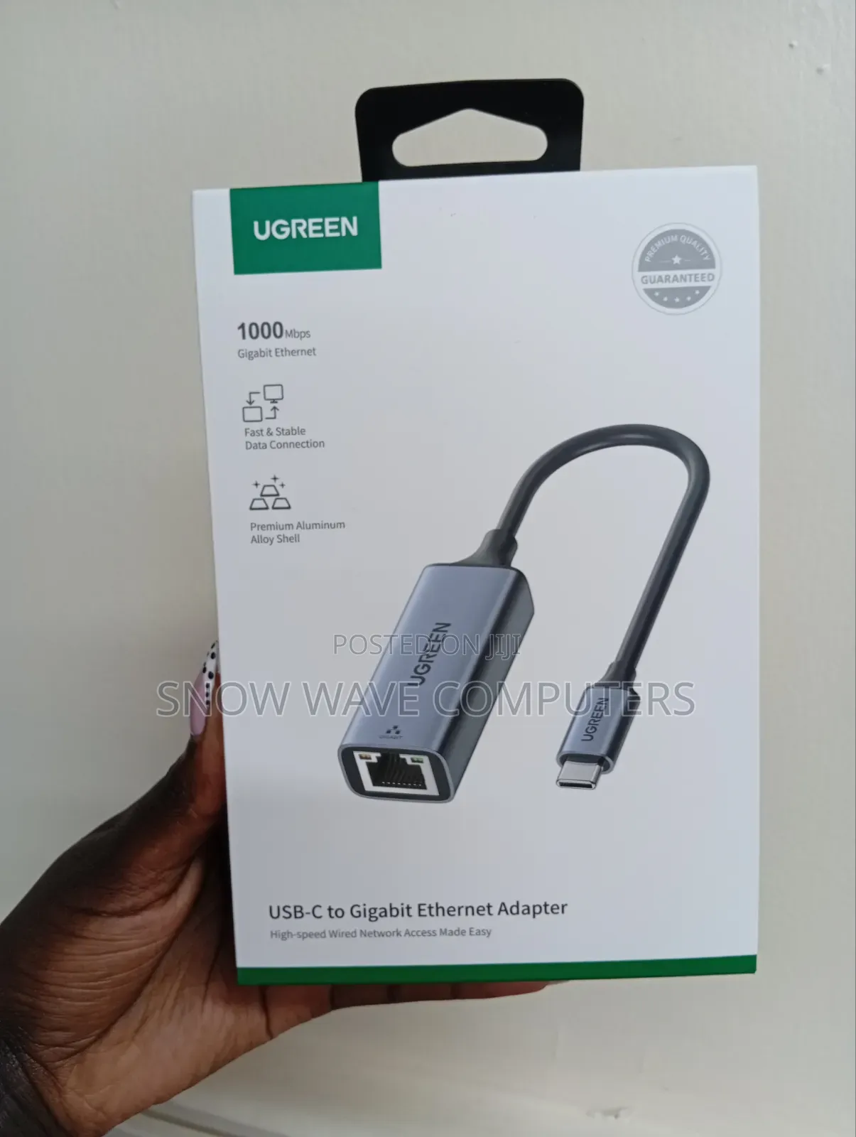 Ugreen High Speed Type C to Gigabit Ethernet Adapter 1000mbps