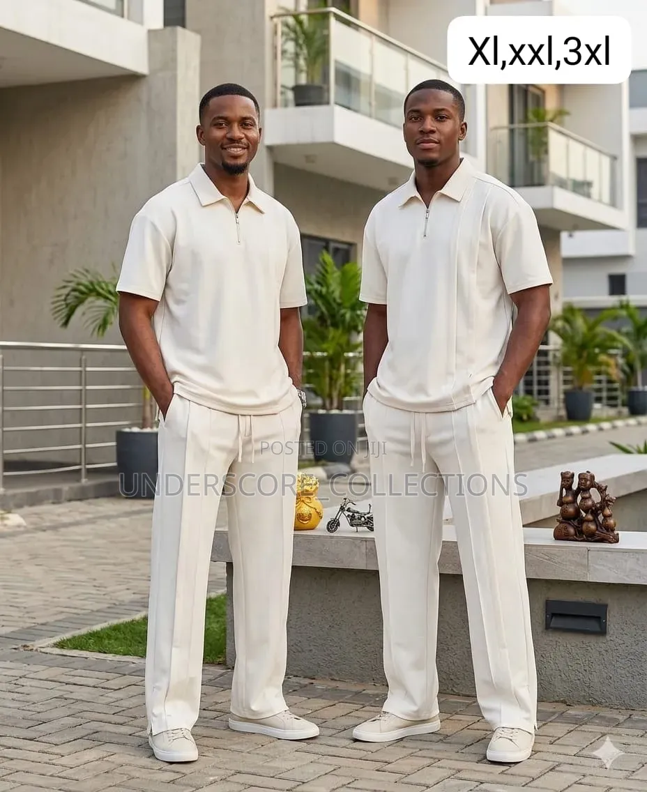 Men Two Pieces Relaxed Fit Casual Set
