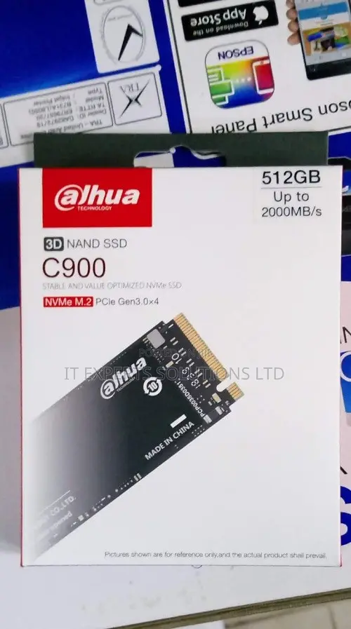 Dahua 512GB NVMe M.2 PCIe Gen 3x4 2280 SSD-DHI-SSD-C900
