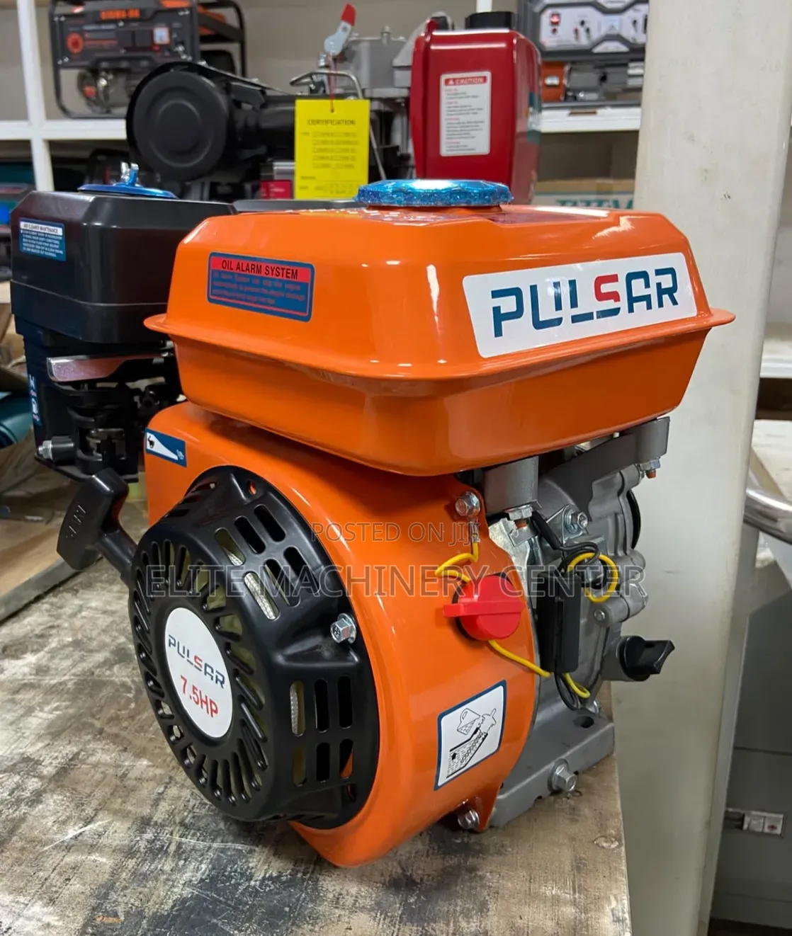 7.5HP Pulsar Petrol Engine