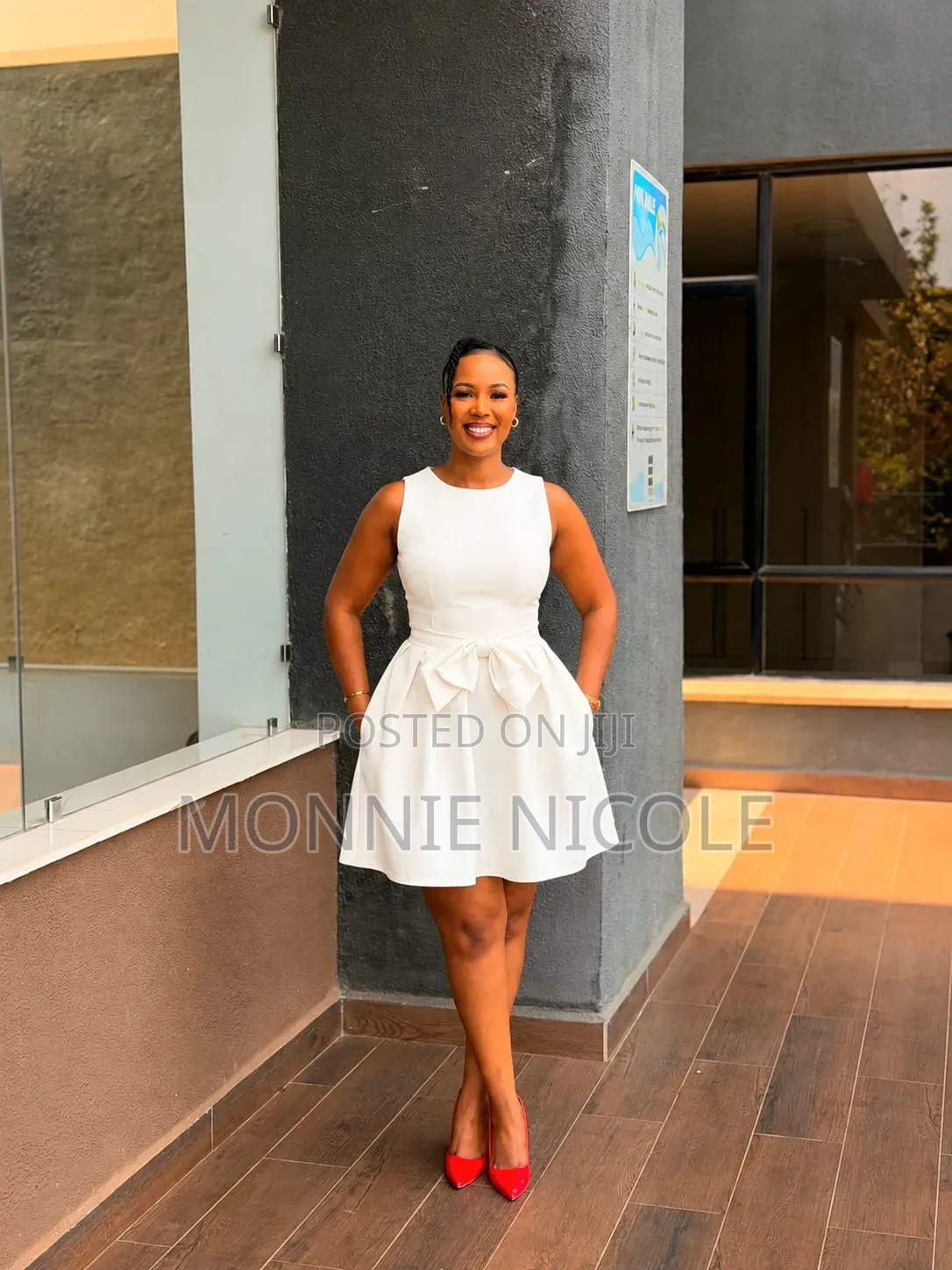 Ruby Classic Bow Detail Dress