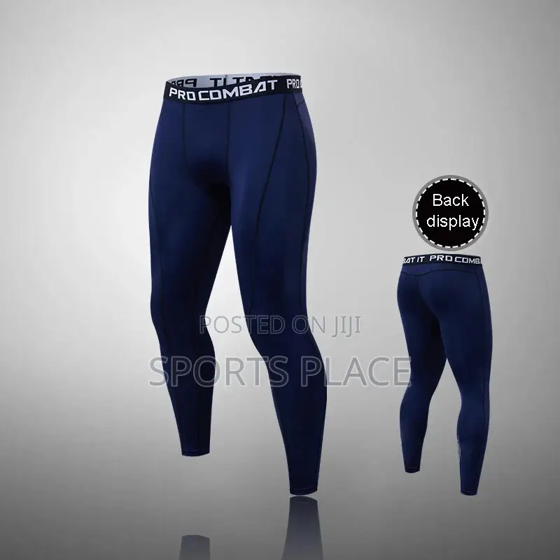 Navyblue Compression Gym/Running/Swimming Leggings
