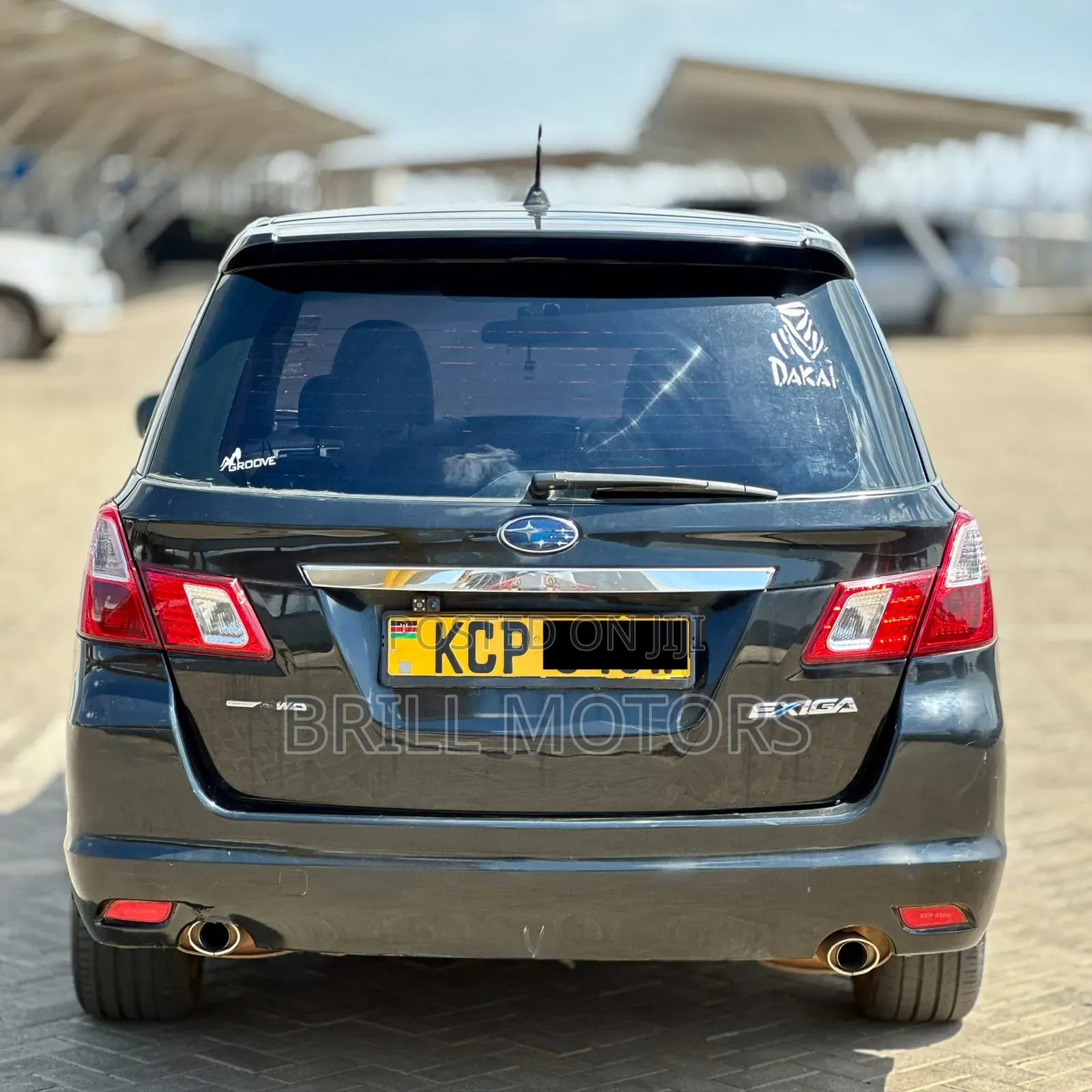 Subaru Exiga 2010 Black