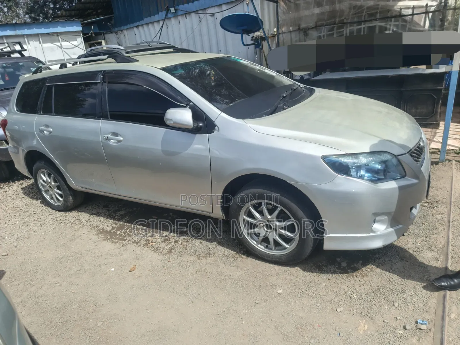 Toyota Corolla Fielder 2008 Silver