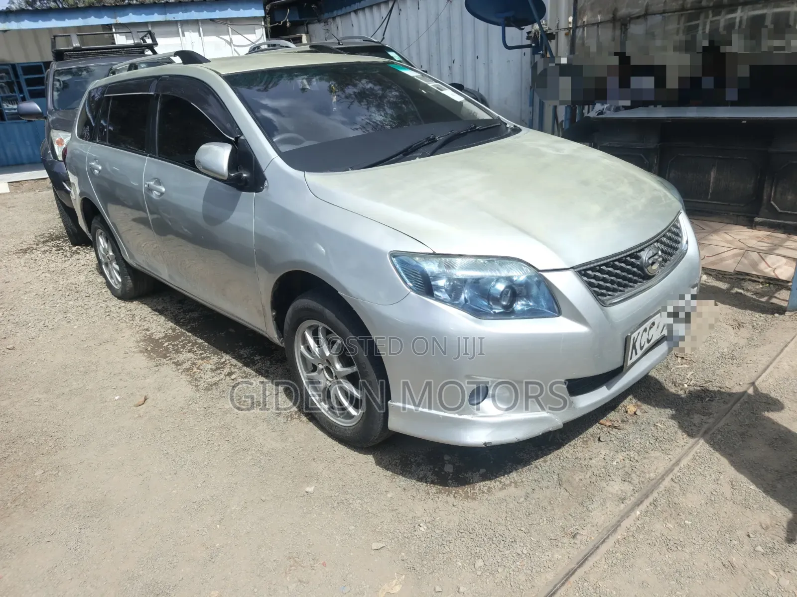 Toyota Corolla Fielder 2008 Silver