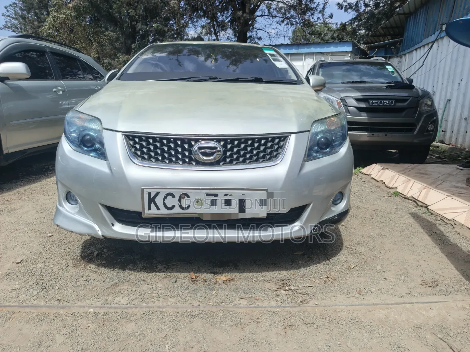 Toyota Corolla Fielder 2008 Silver