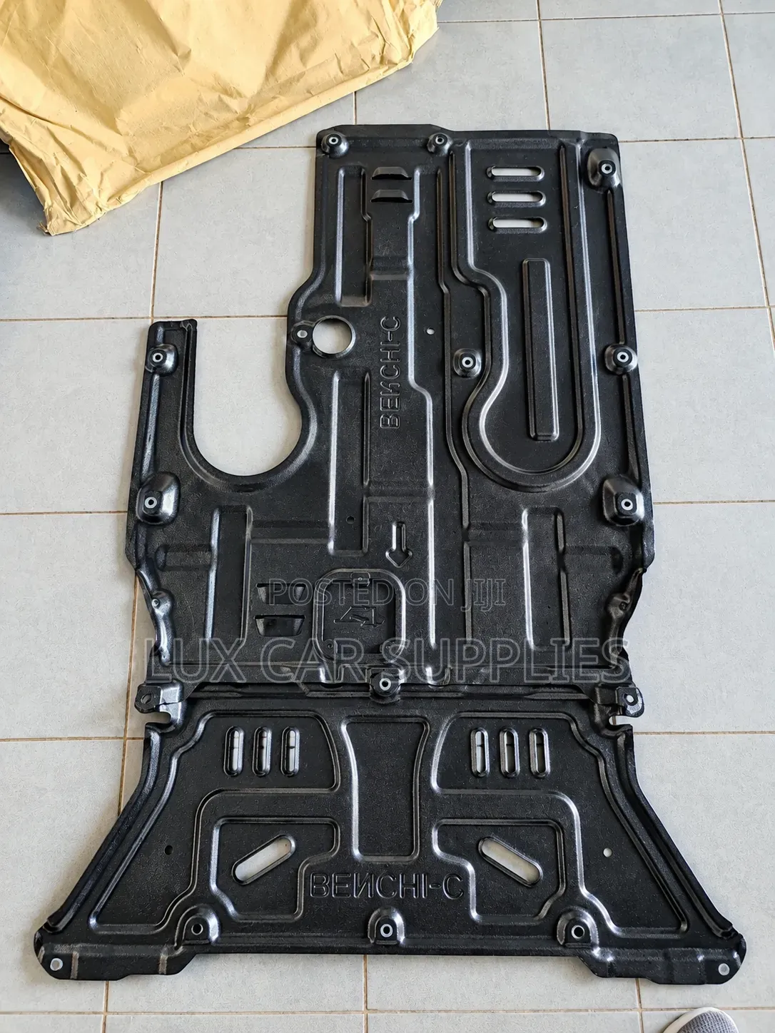 W206 Mercedes-Benz Heavy-Duty Metal Engine and Gearbox Sump Guard