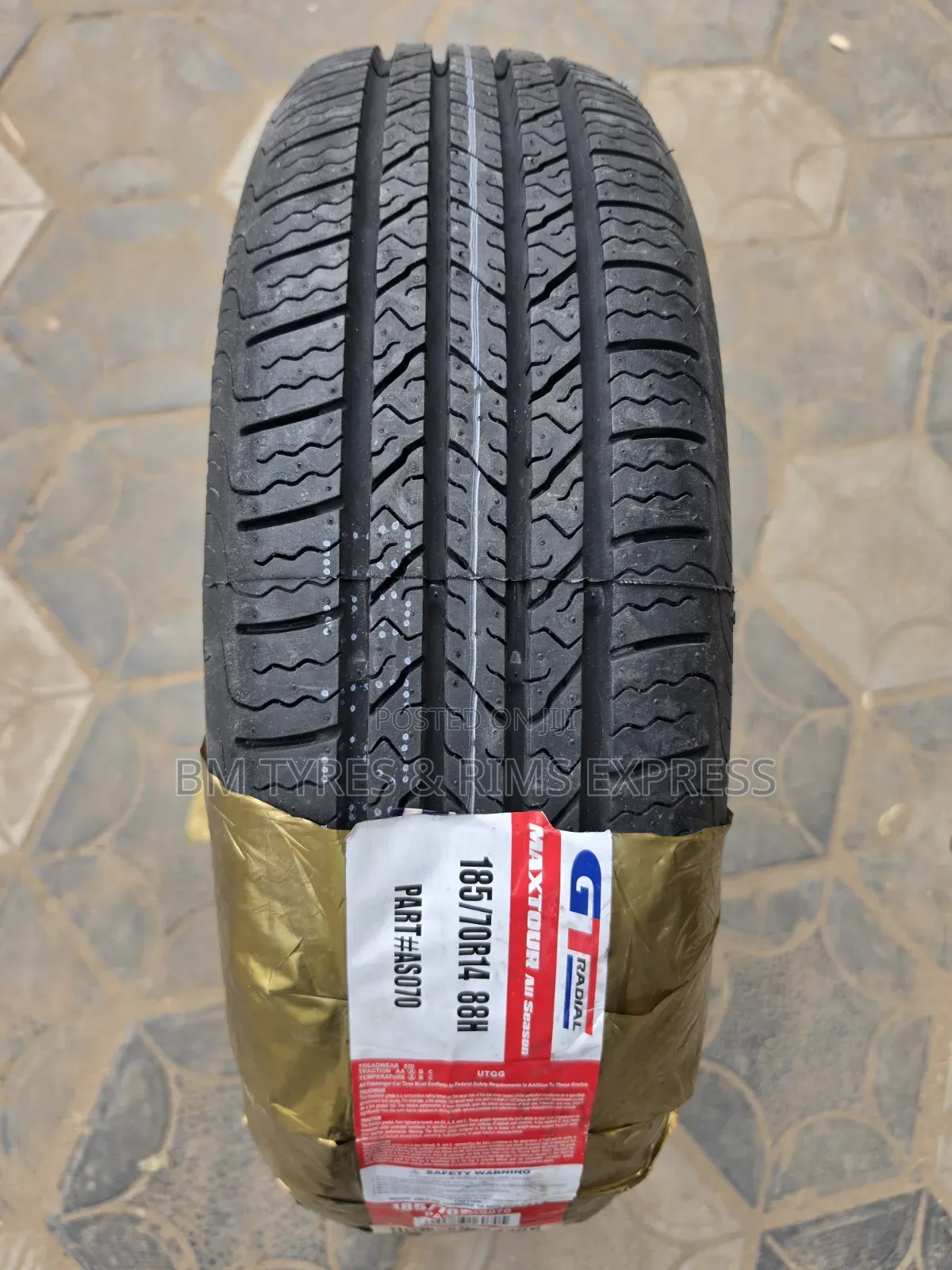 185 /70 R14 GT (MAXTOUR) Indonesia.