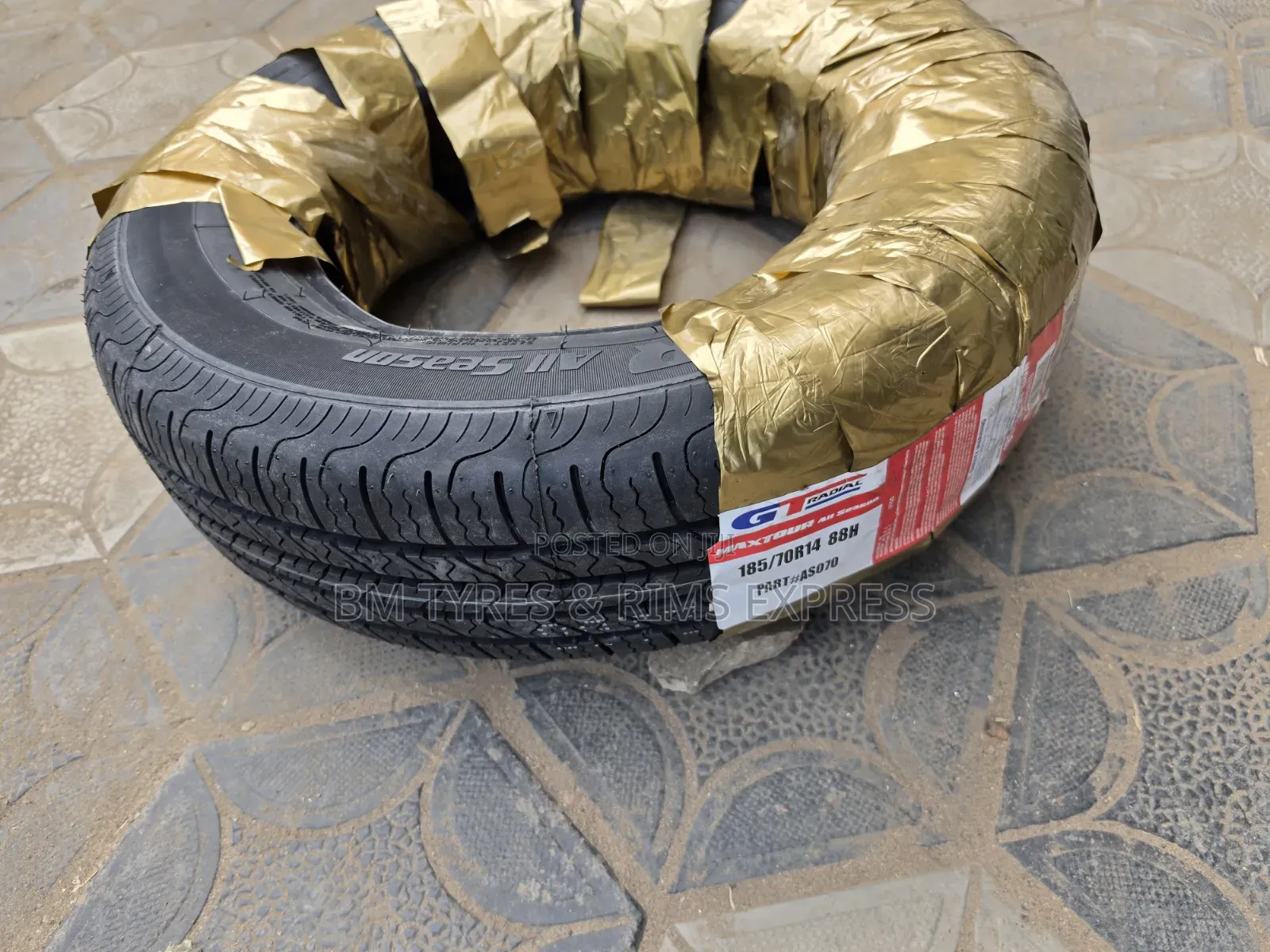 185 /70 R14 GT (MAXTOUR) Indonesia.