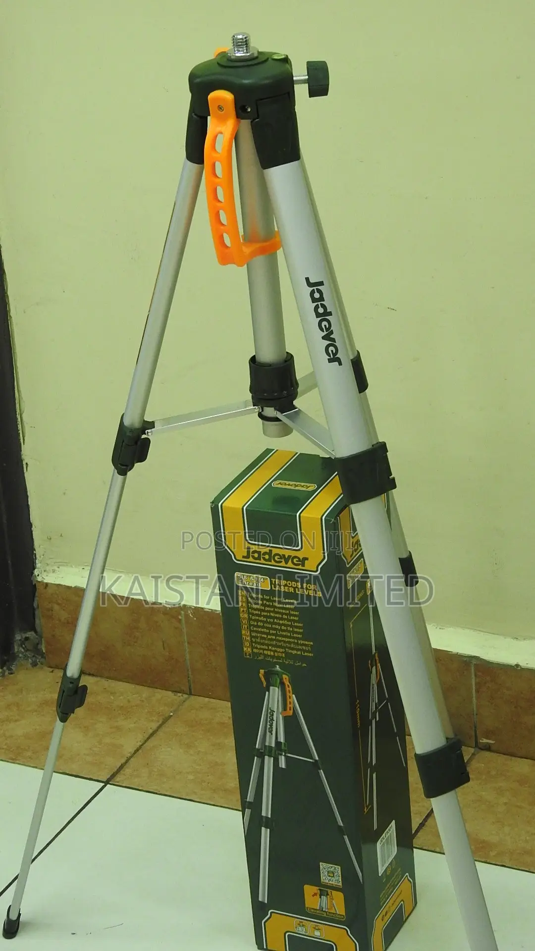 Laser Level Tripod Stand Adjustable Aluminium Tripod for Laser Levels