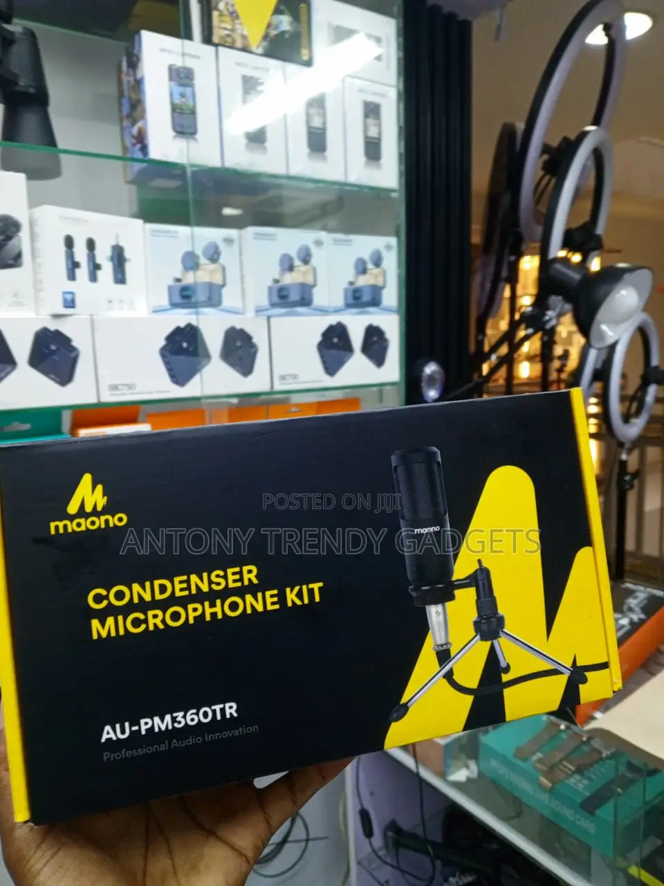 Maono PM360TR Cardioid Recording Microphone Kit for PC