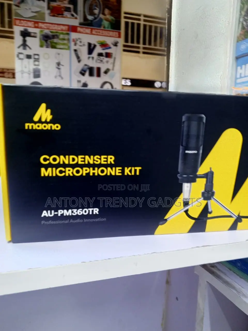 Maono PM360TR Desktop Microphone Kit With Foam Windscreen