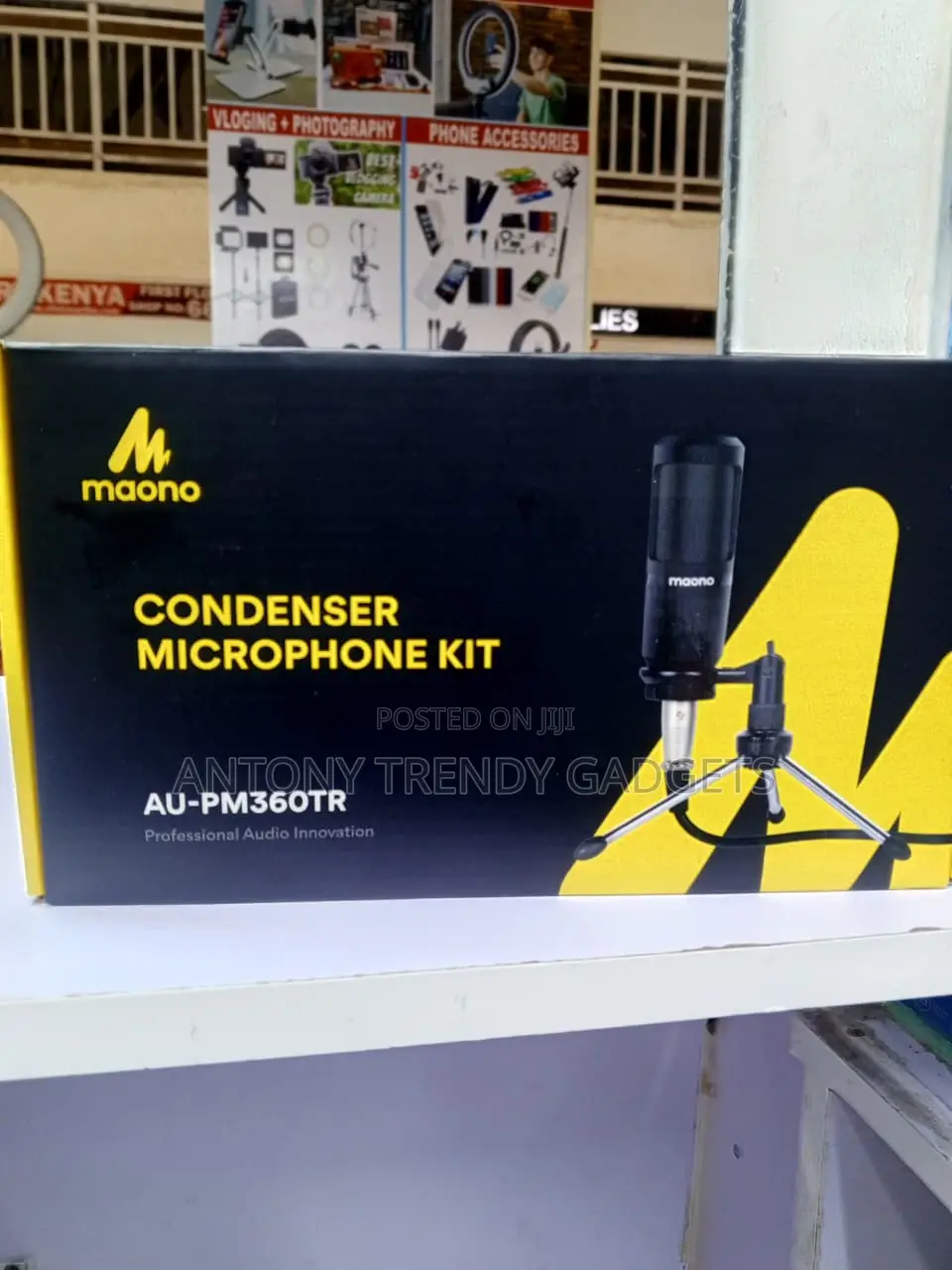 Maono PM360TR Desktop Microphone Kit With Foam Windscreen