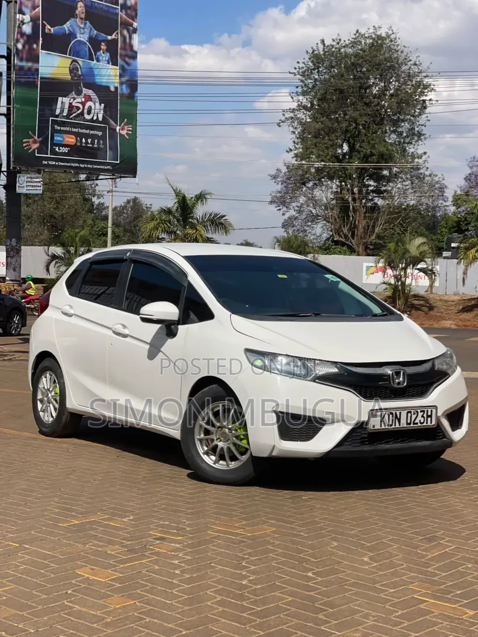 Honda Fit 2016 White