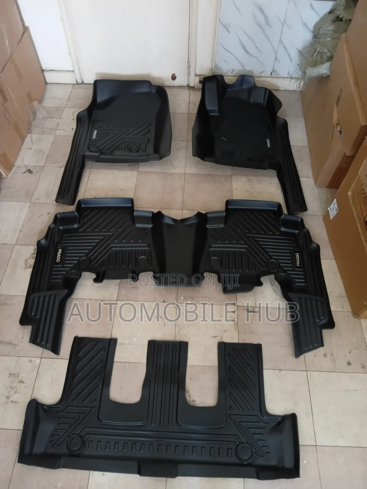 Toyota Prado LC150 Custom Fit 5D All-Weather Mats (Brand New)