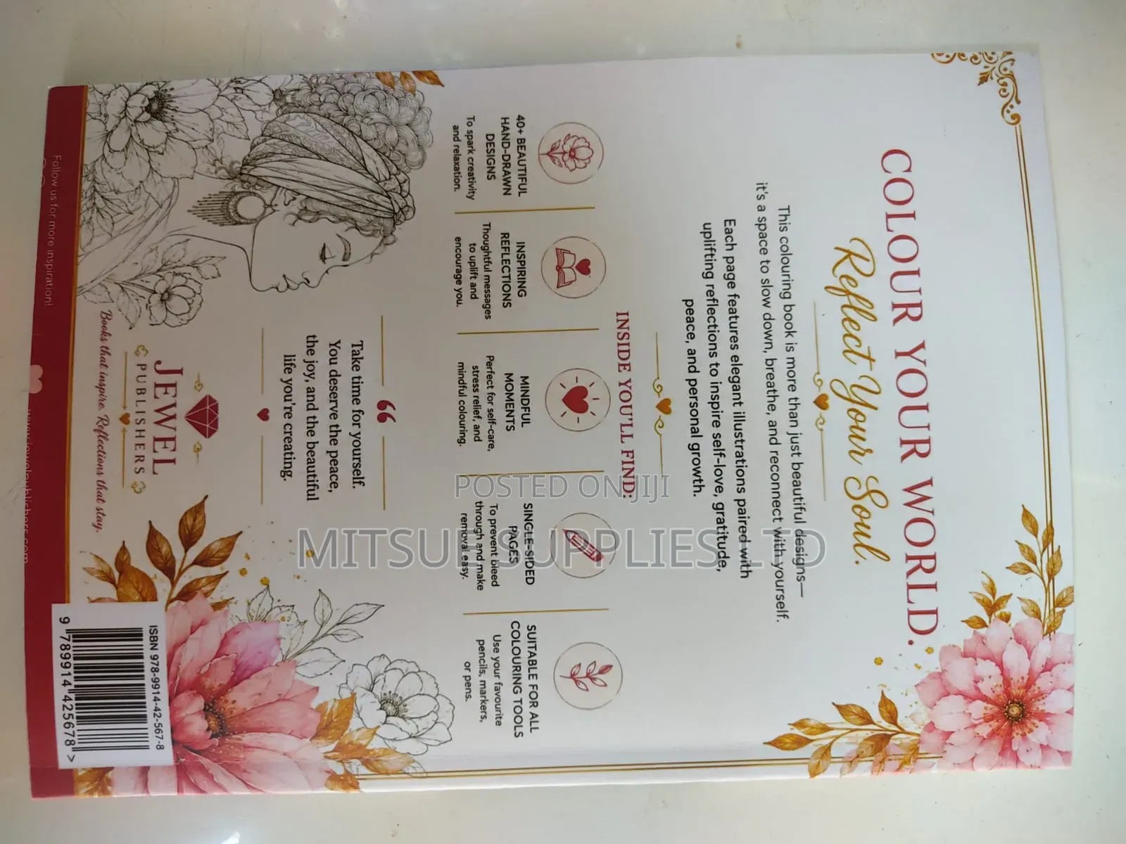 Adult/Women Colouring Book 21x29cm