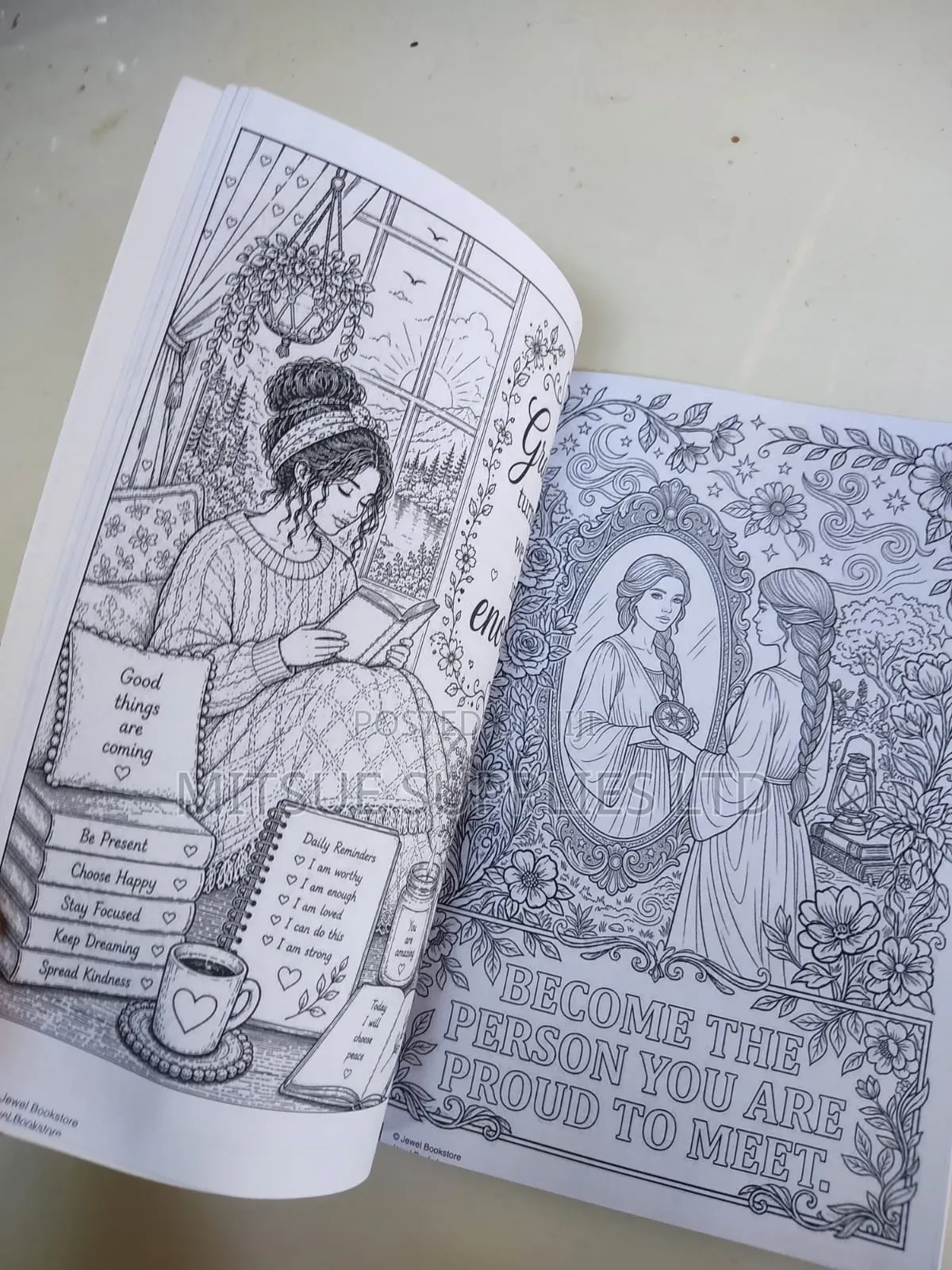 Adult/Women Colouring Book 21x29cm