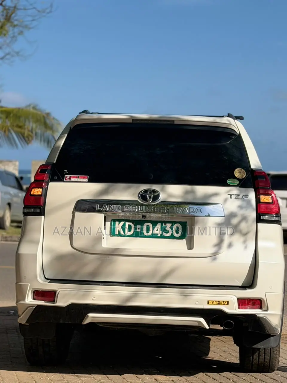 Toyota Land Cruiser Prado 2.8 2019 White